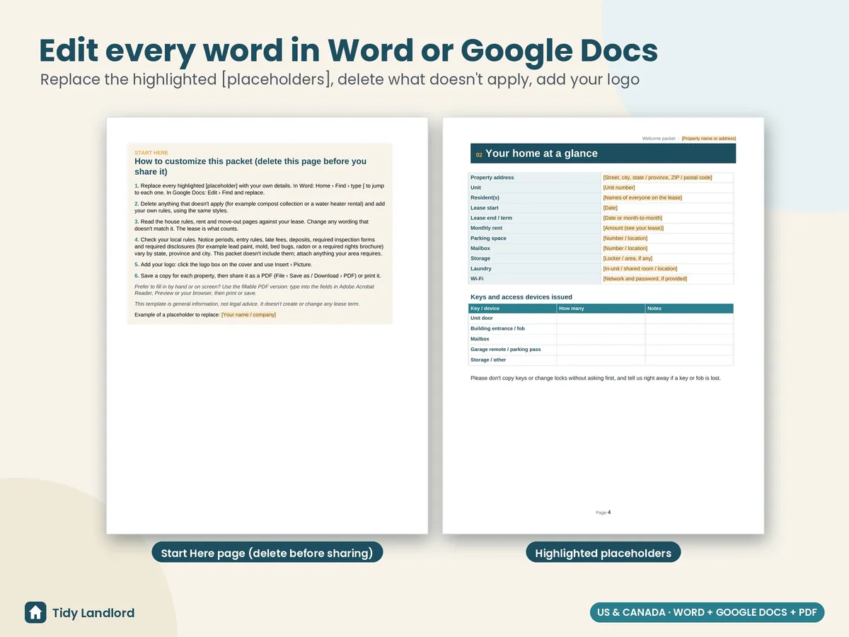 Edit in Word or Google Docs
